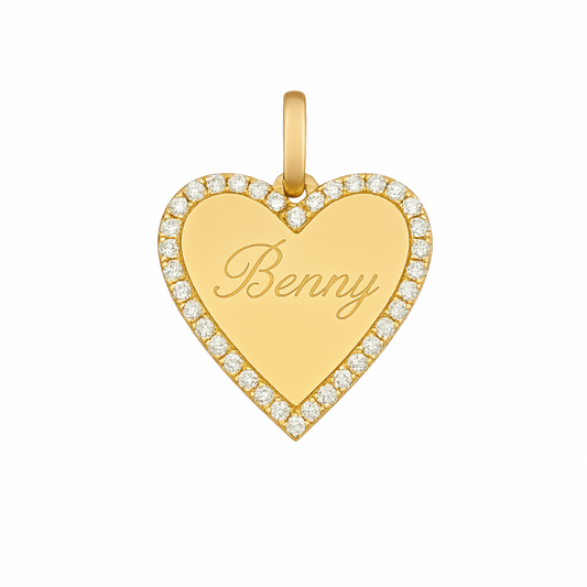 Diamond Heart Pendant