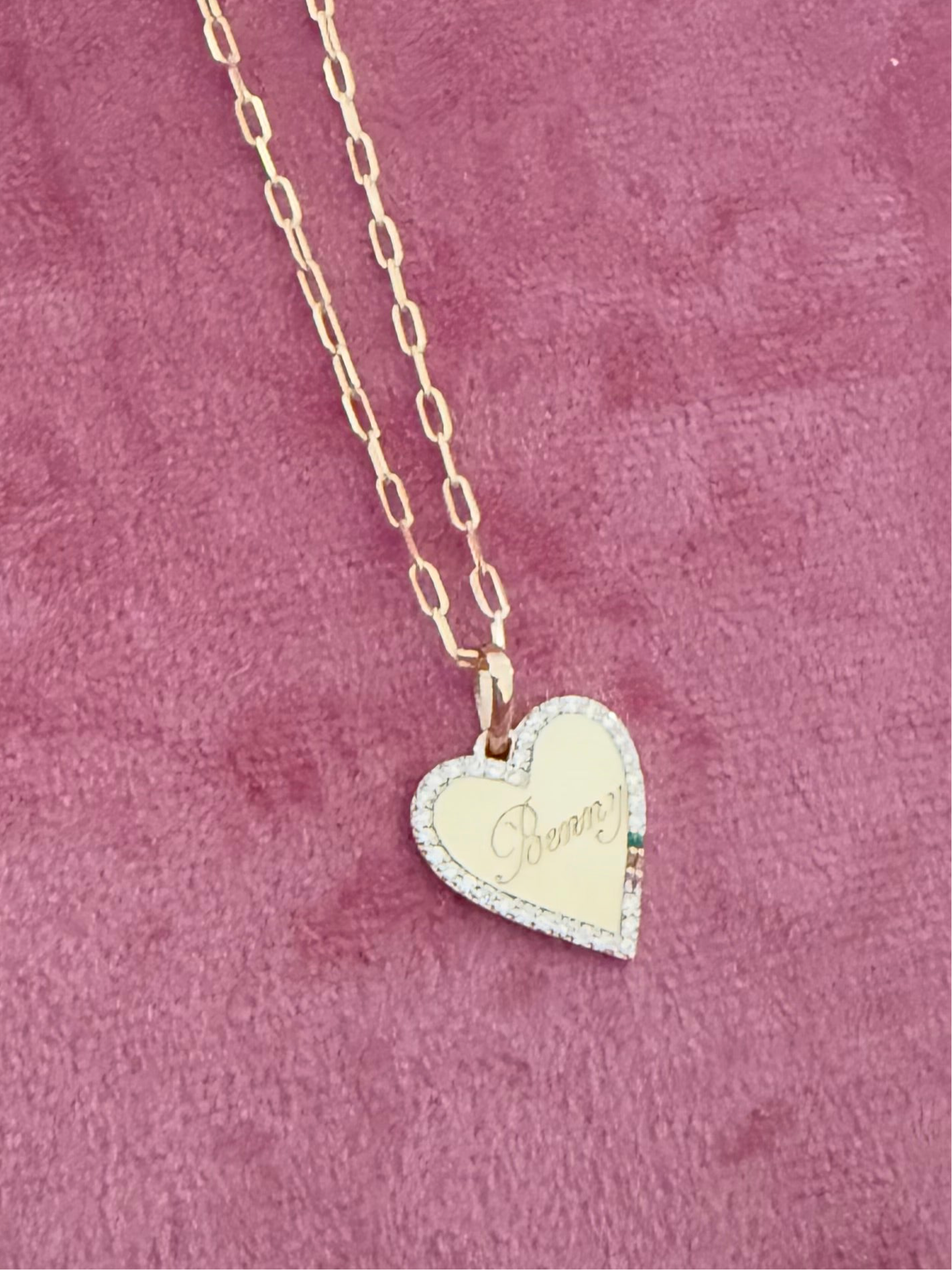 Diamond Heart Pendant