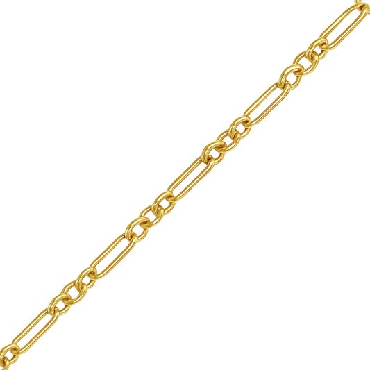 Small Mixed Link Chain Necklace
