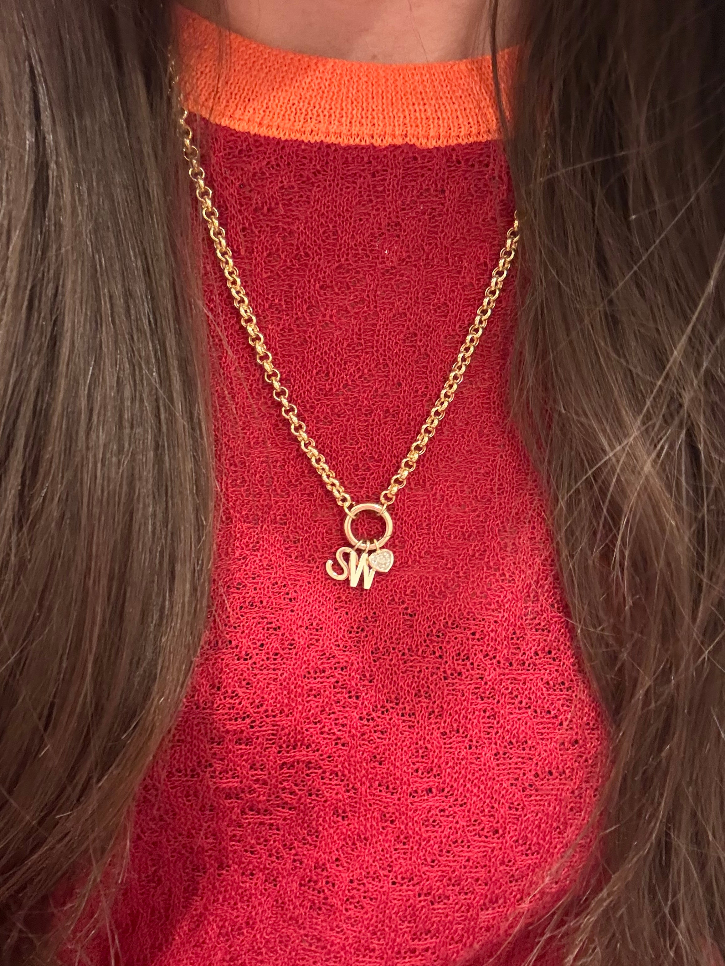 Medium Rolo Chain Necklace