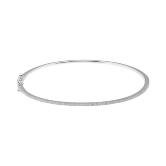 Pave Diamond Bangle