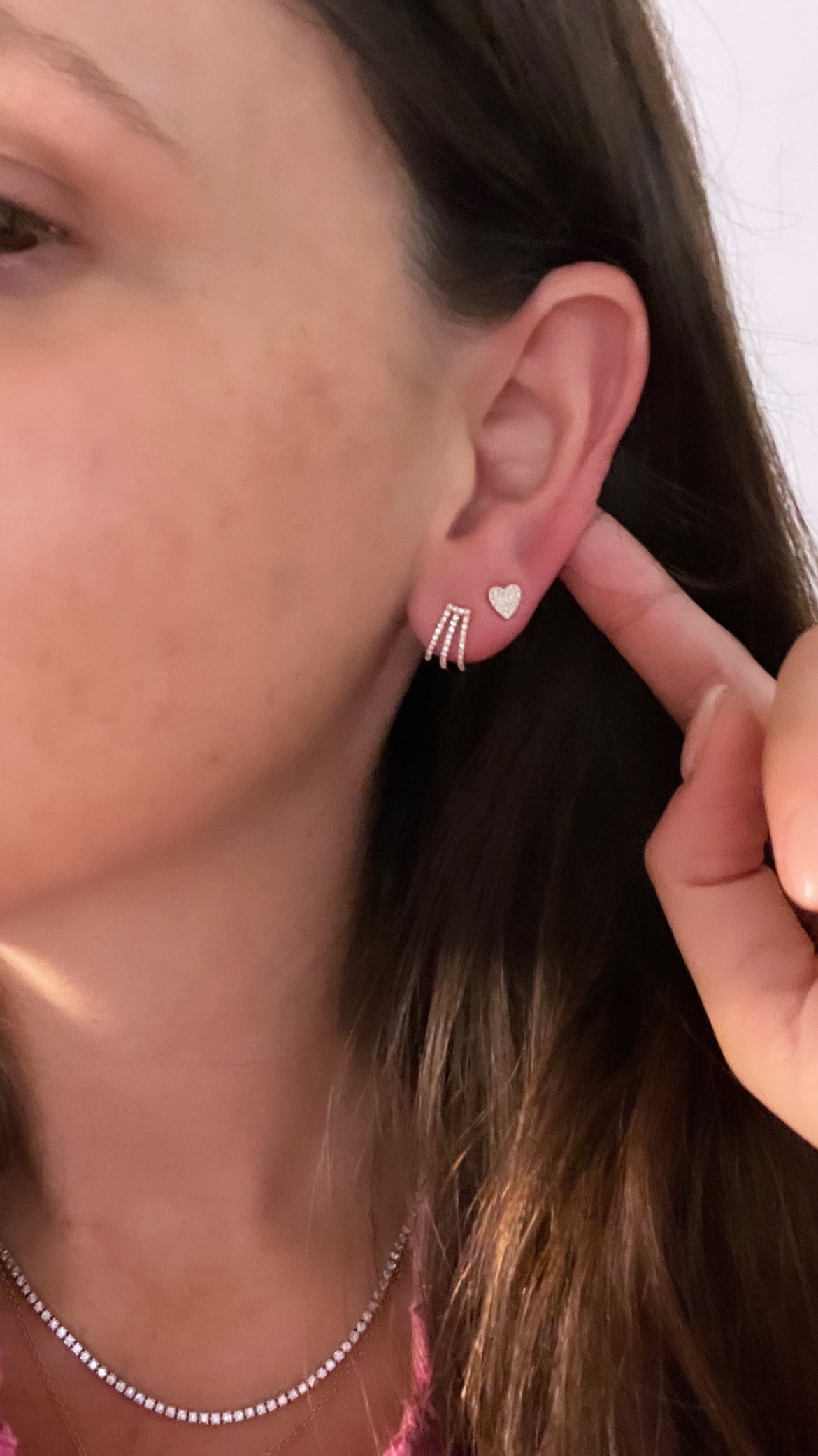 Diamond Claw Studs