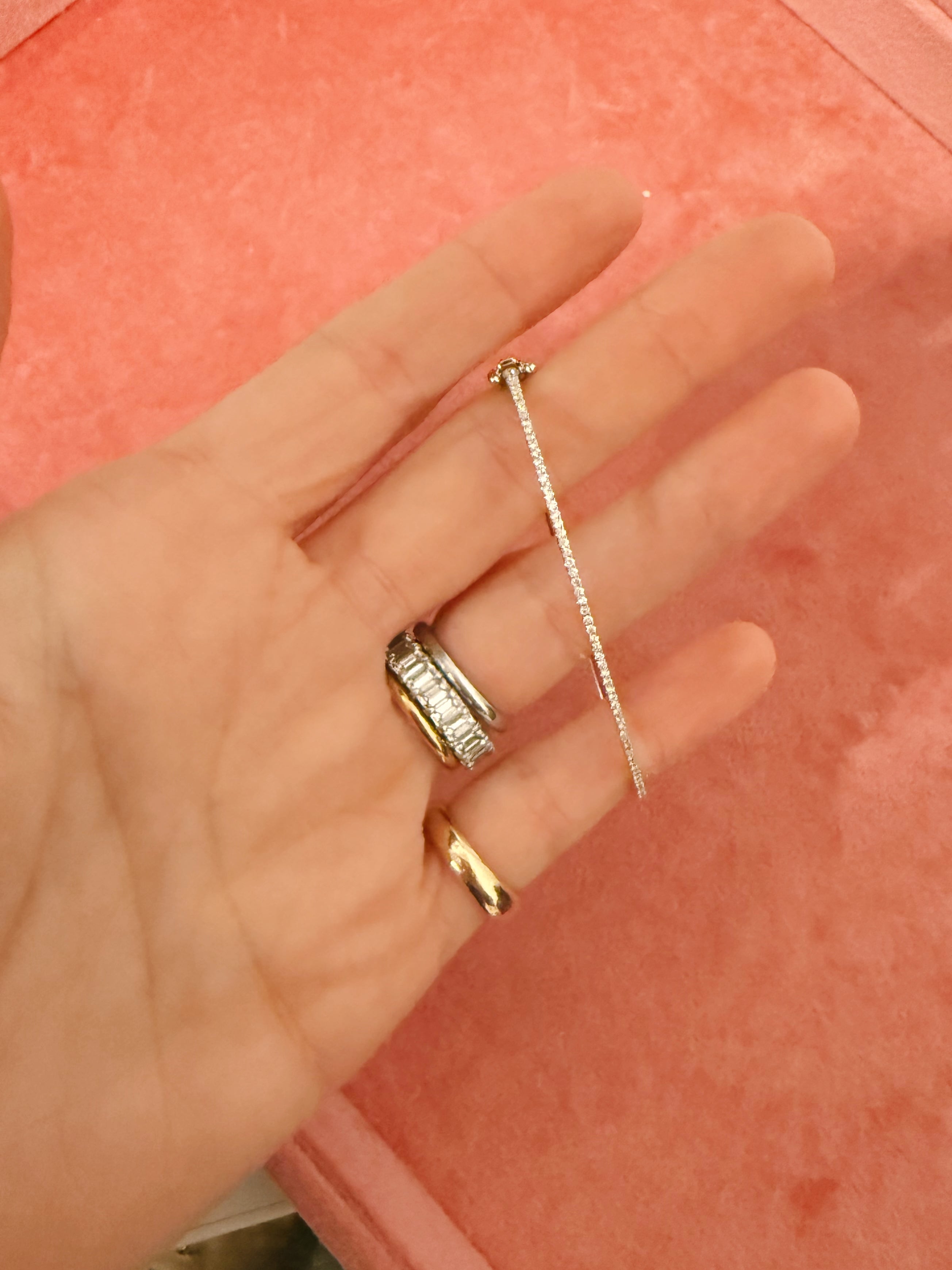 Pave Diamond Bangle
