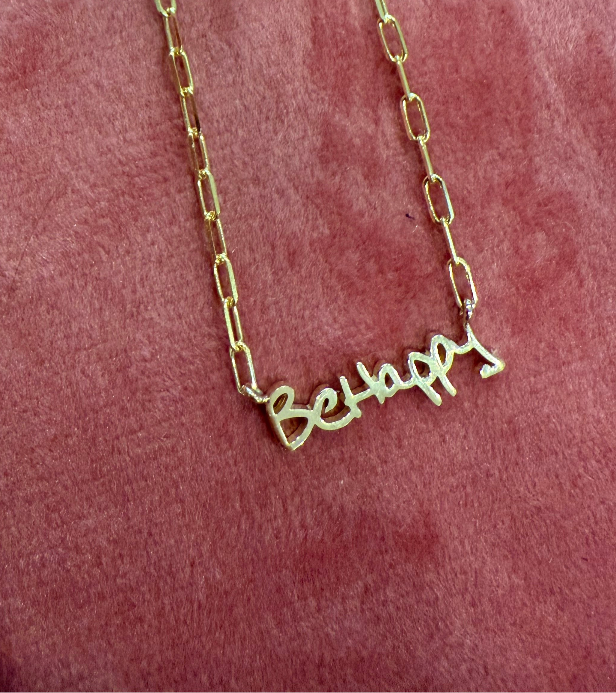 Handwriting Necklace