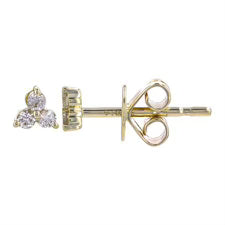 Trio Diamond Studs