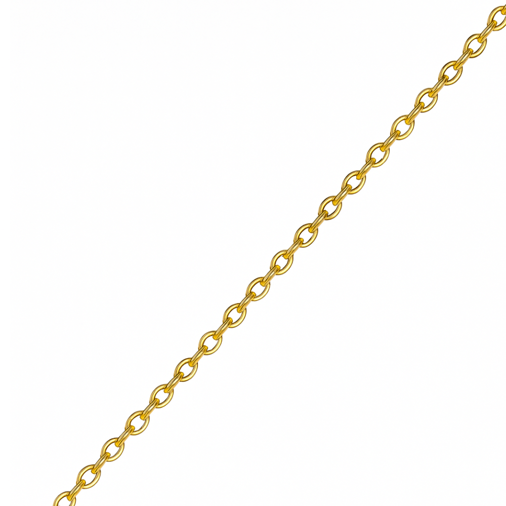 Small Oval Link Chain Necklace