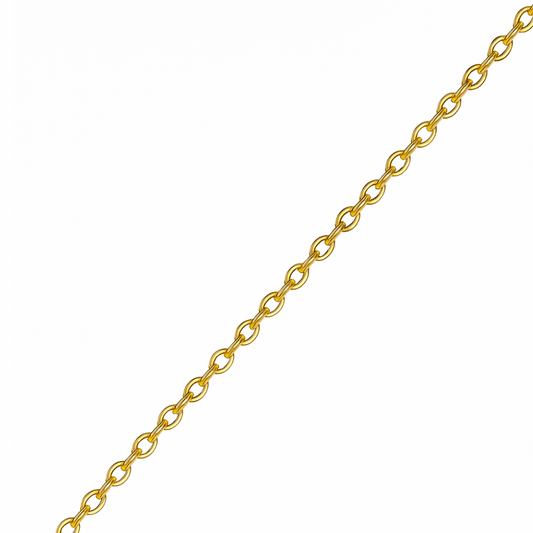 Small Oval Link Chain Necklace