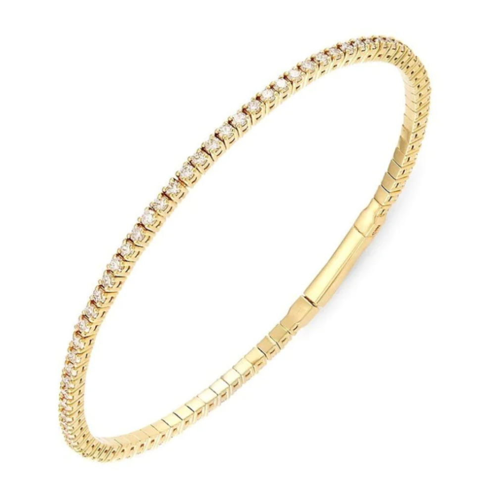 Diamond Flexible Bangle